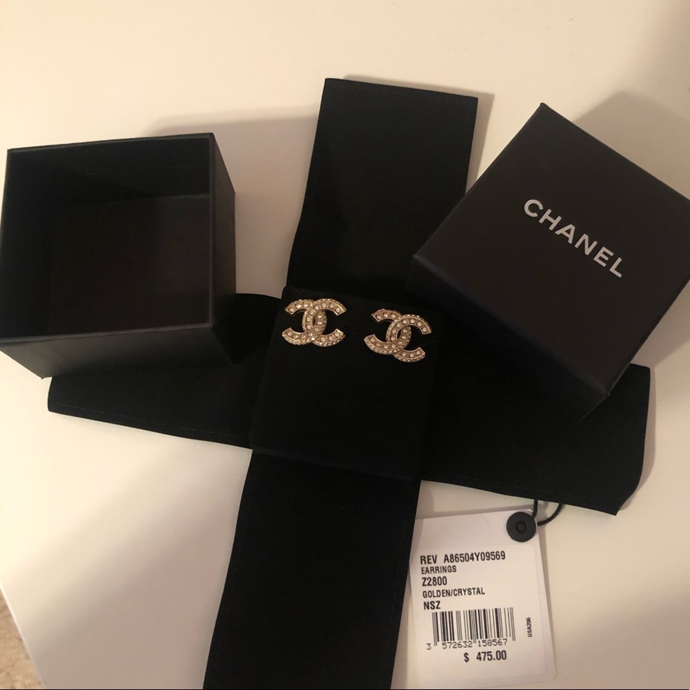 Authentic CHANEL earrings